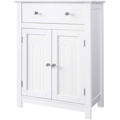 China VASAGLE Modern Bedroom Bathroom Kitchen Country House Style MDF Wood Panels White Drawer Cabinet for sale