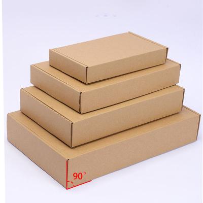 China China Recyclable Black Cardboard Paper Mailer Box Cardboard Packaging E Flush Corrugated Box for sale