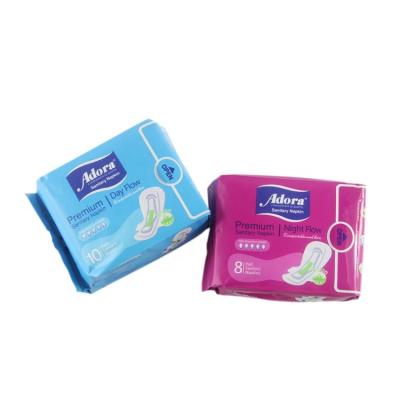 China Low Price Women New Products Cotton Sanitary Pads Ladies Super Absorbent Soft Anion Chip Disposable Sanitary Pads for sale