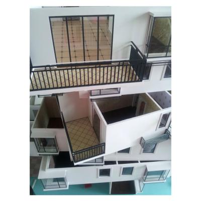 China Architectural model of residential farm building with lighting system for sale