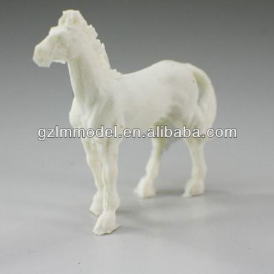 China China Horse Sculpture Plastic Scale Model For Architectural Miniature Model Layout Model Materials MD021 for sale