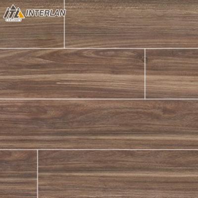 China Rustic Wood Slabs 150x600 Grain Color Looking Ceramic Parquet Wood Floor Tiles For Living Room for sale