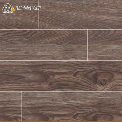 China Good Quality Rustic Porcelain Tiles Full Glazed Porcelain Wood Grain Look Floor Ceramic Tiles for sale