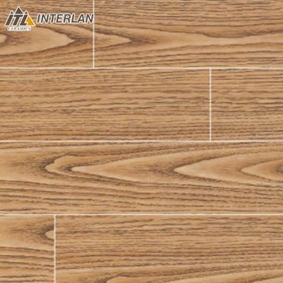 China Rustic Tiles Glazed Ceramic Wood Floor Tiles For Homo Tile for sale