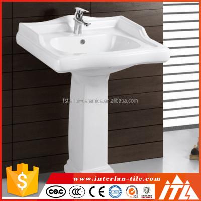 China Latest Style Cheap Double Loading Bathroom Suites , Ceramic Bathroom Basins for sale