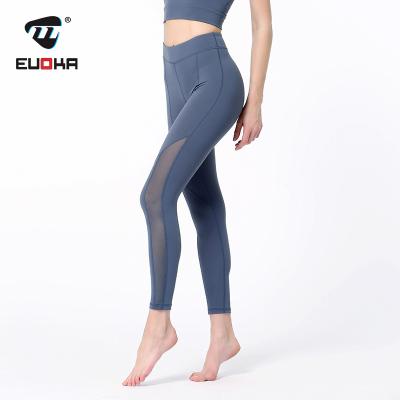 China 2020 Breathable Yoga Pants High Waist Stretch Gaiters Sports Yoga Pants Women Fitness for sale