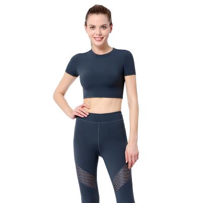 China Breathable Made In China Top Quality Sportswear Leggings Yoga Sets For Woman Girls for sale