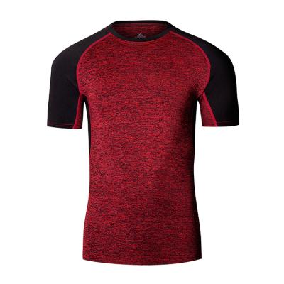 China Summer Breathable Hot-selling High Quality Men Round Neck Casual Breathable Short Sleeves for sale