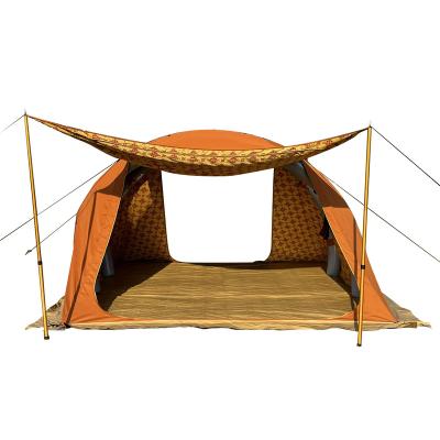 China Straight Tether Type 2022 Hot Sale Outdoor Camping Tent PVC Rainproof Inflatable Pipe Tent Arabian Desert Waterproof Tent for sale