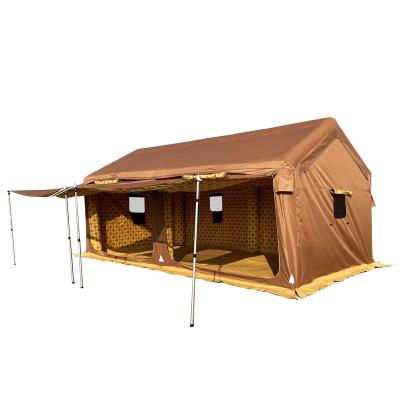 China Extended Type 2022 Hot Sale 5-20 People PVC Oxford Middle East Arabian Desert Waterproof Inflatable Tent for sale