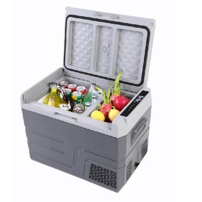 China High Quality DC Car Fridge Freezer 12V/24V 36L Portable Mini Car Refrigerator from COMPRESSOR for sale