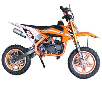 China CE Approved Electric Start Mini Cross Motor Bike , Kids Dirt Bike 2.50-10 for sale