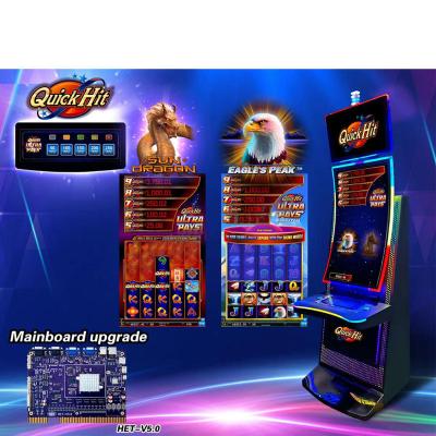 China HET newest quick hit Ultra pays 2in1 skill slot game board eagle's peak and sun dragon for sale