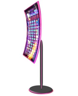 China 32 inch gaming and casino Curved Touch Monitor  lcd  Gamet GM 320007V0-C-LED for sale