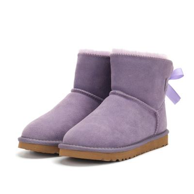 China Around 2021 High Quality Newest Design Product Fashionable Women Snow Boots Custom Size 42 Winter Boots Shoes Adult Sheepskin TPR for sale