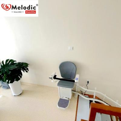 China Modern Good price Elderly home elevator wheelchair Custom curved lift elevator chair Safe and durable stairlift for sale