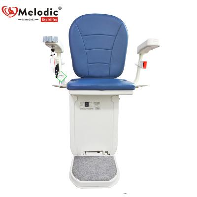 China Modern Good quality Foldable curve stairlift Wireless remote control wheelchair Stair lift for home elderly disabled for sale