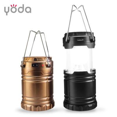 China Daily Supplies Hot Sale T1017 AA Solar Rechargeable Dry Battery Camping Light for sale