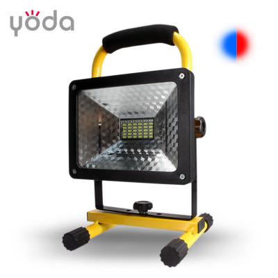 China Factory price outdoor/home T1805 rechargeable yoda tech outdoor portable 50w led spotlight for sale