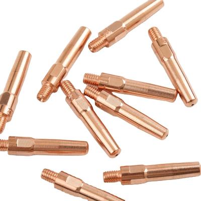 China High Quality And Durable High End Chrome Zirconium Material Welding Chrome-Zirconium Copper-45 Contact Copper Welding Tip for sale