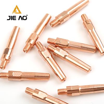 China High Quality Welding Torch Accessories 45mm Contact Copper Tip for sale