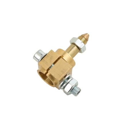 China Double Drive Slot Brass Body Brass Welding Wire Leading Conductor Body for sale