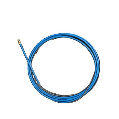 China 0.8mm-1.0mm MAG 15AK Blowtorch Accessories Coating MIG Torch Coating 3.1m/5.1m Blue Steel Welding Wire for sale