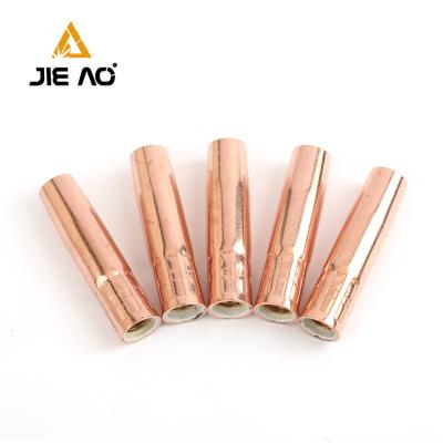 China Copper / Brass Nozzle Hot Air Welding Gun With Nozzle Copper Brass Welding Nozzle 200A for sale