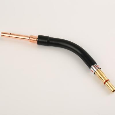 China High Quality Price 500A MIG Welding Parts Accessories MIG Torch Swan Swan Neck High Temperature Resistance / Good Corrosion Resistance for sale