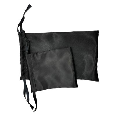 China Drawstring Bag Muticolor Black Satin Puch Bags Real Satin Drawstring Bag With Bags for sale