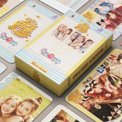 China Other New Hot Sale 55Pcs/Set Kpop ITZY Postcard Album Lomo Card Photo Print Cards Poster Picture Fans Gift Collection Wholesale for sale