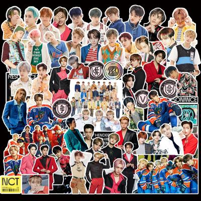 China Wholesale 101pcs/set KPOP Idol Goods NCT2020 South Korean Decorative Paper Sticker for sale