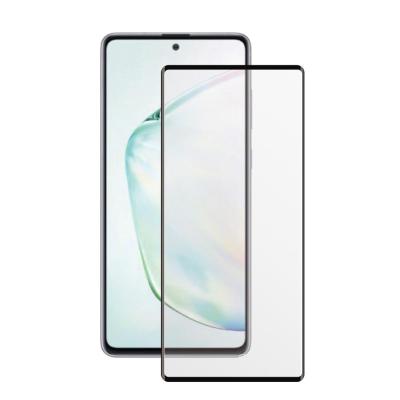 China Hot Selling 0.33mm Anti-Broken 3D Curved Tempered Glass Screen Protector For Samsung Galaxy Note10 Lite Glass for sale