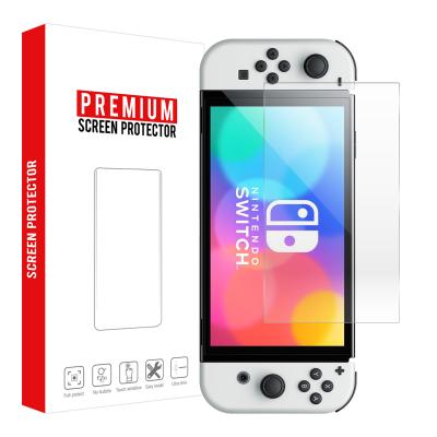 China shockproof & 2.5D Anti-scratch Tempered Glass 9H Shockproof Screen Protector For Nintendo Switch (OLED) NS Switch Screen Guard for sale