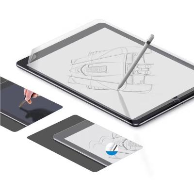 China Waterproof Paperlike Screen Protector For iPad 8 Matte PET Texture Paperfeel Film Writing Film Screen Drawing Protector for sale