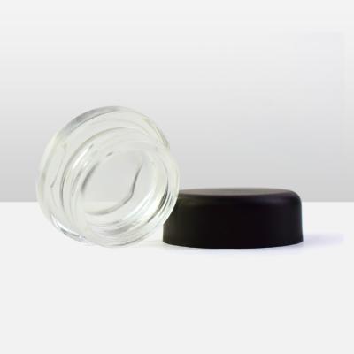 China Wholesale Clear Black White Airless Empty Cosmetic Skin Care Sample Container Bottle Cream Jar Cosmetic With CR Lid for sale