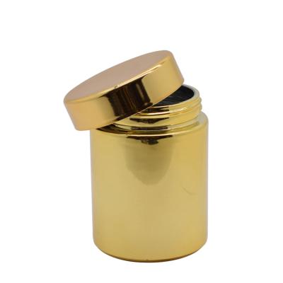 China Heatable Clear Amber Frosted Glass Cosmetic Packaging Jars For 15ml 20ml 30ml 50ml 100ml for sale