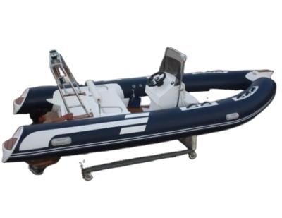 China High Quality Cruising CE Certification Fiberglass Hull Rib Boat RIB480B Rigid Inflatable Boat for sale