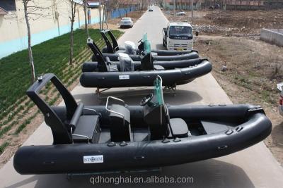 China PVC Rowing Boat RIB520 Boat With CE Bound Bottom Inflatable Boat for sale