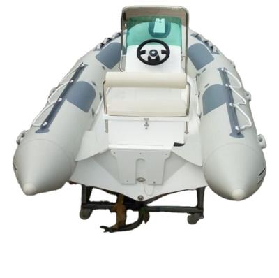 China Popular Fiberglass Rib Boat 4.2m Boat Sailing Boats For Sale With CE for sale