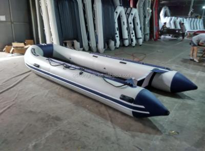 China Light Gray Cheap Northern Cruise 4.7m PAK Inflatable Boat With CE for sale