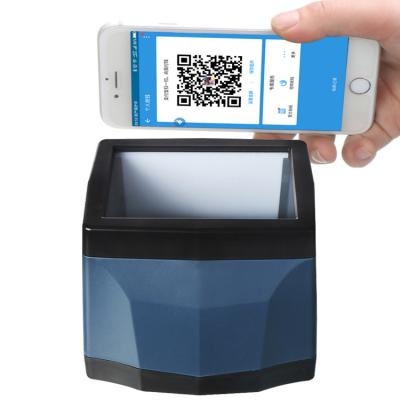 China 1D 2D Barcode Desktop Scanner Hands Free Omni Barcode Reader Non-determined for sale