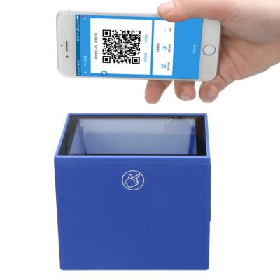 China 1D 2D auto barcode scanner desktop qr code reader for library store Non-determined for sale