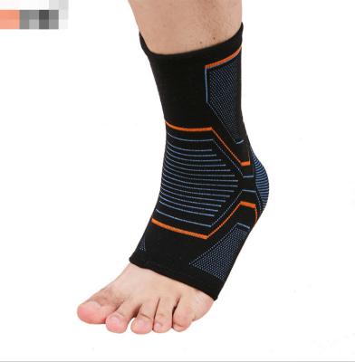 China Basketball Ankle Brace Sports Adjustable Safety Sleeve Compression Basketball Ankle Brace Nylon Fitness Foot Ankle Support for sale