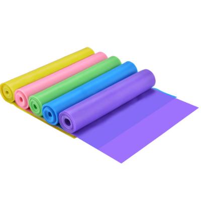 China Stretching Latex Pull Rope Tension Sheet Yoga Tension Belt Stretcher Fitness Resistance Bands Elastic Exercising Stretching Latex Pull Rope Tension Sheet for sale