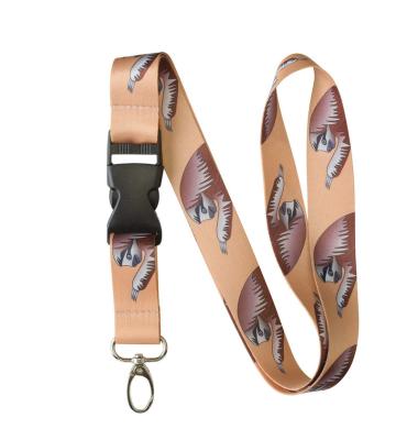 China Durable Custom Neck Strap Neck Key Chain Lanyards For Key Holder Neck Key Strap for sale