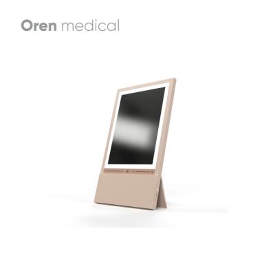 China Skin Tightening Oren Medical LED Light Therapy Mirror Beauty Mirror Skin Rejuvenation LED Anti Aging Anti-Ance Mirror for sale