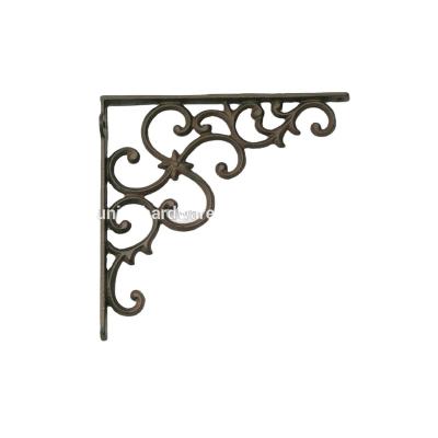 China Decorative Cast Iron Cast Iron Shelf Bracket, Steel Bracket, Decorative Shelf Bracket for sale