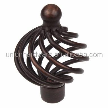 China Wholesale Rustic Birdcage Furniture Knob in Oil Rubbed Bronze Finish, Cabinet Knob, Drawer Knob for sale