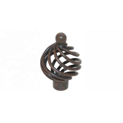 China Birdcage furniture knob, rustic wholesale handle and knob, kitchen knob for sale